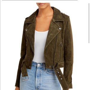 Blanknyc green suede jacket